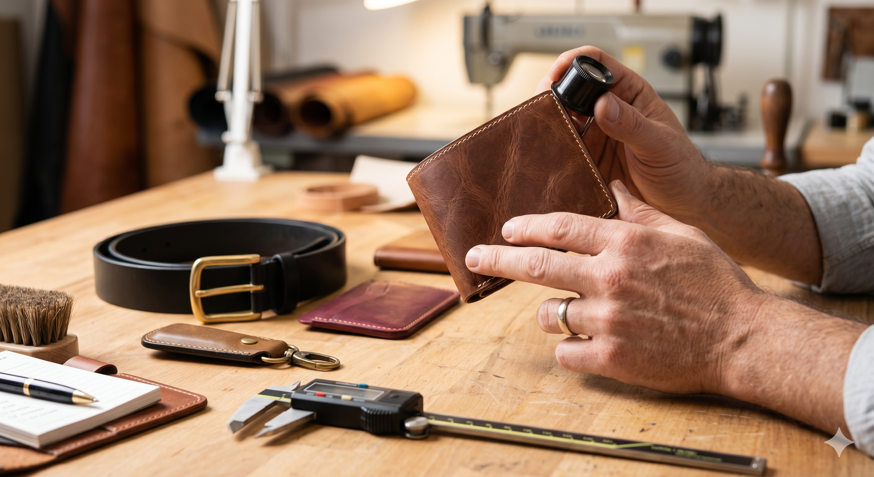 Leather goods inspection in India